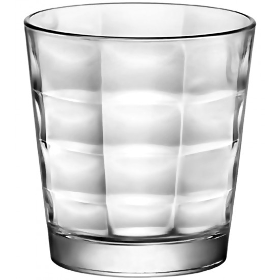 Copo 240ml Whisky Baixo Cube Bormioli Rocco